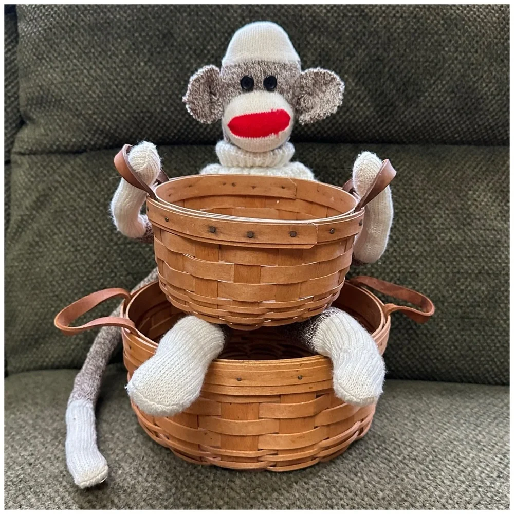 Longaberger Round Basket 10” - Picture 15 of 15